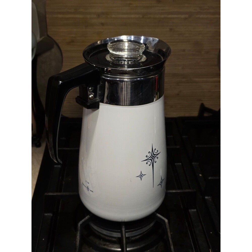 Corning Ware 9 cup Percolator-complete - Picture 2 of 8
